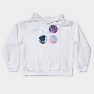 Soft Clouds Set Kids Hoodie